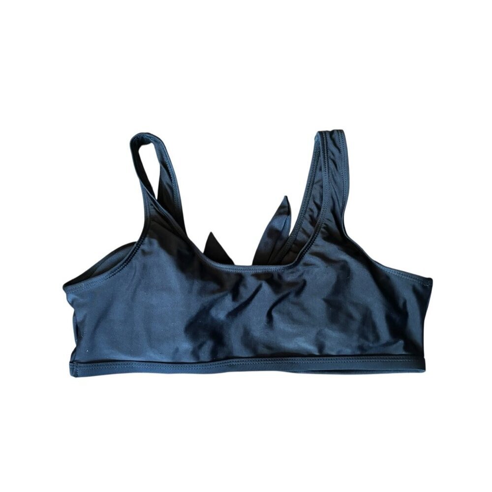 Women's Black Bathing Suit Top - Picture 2 of 4
